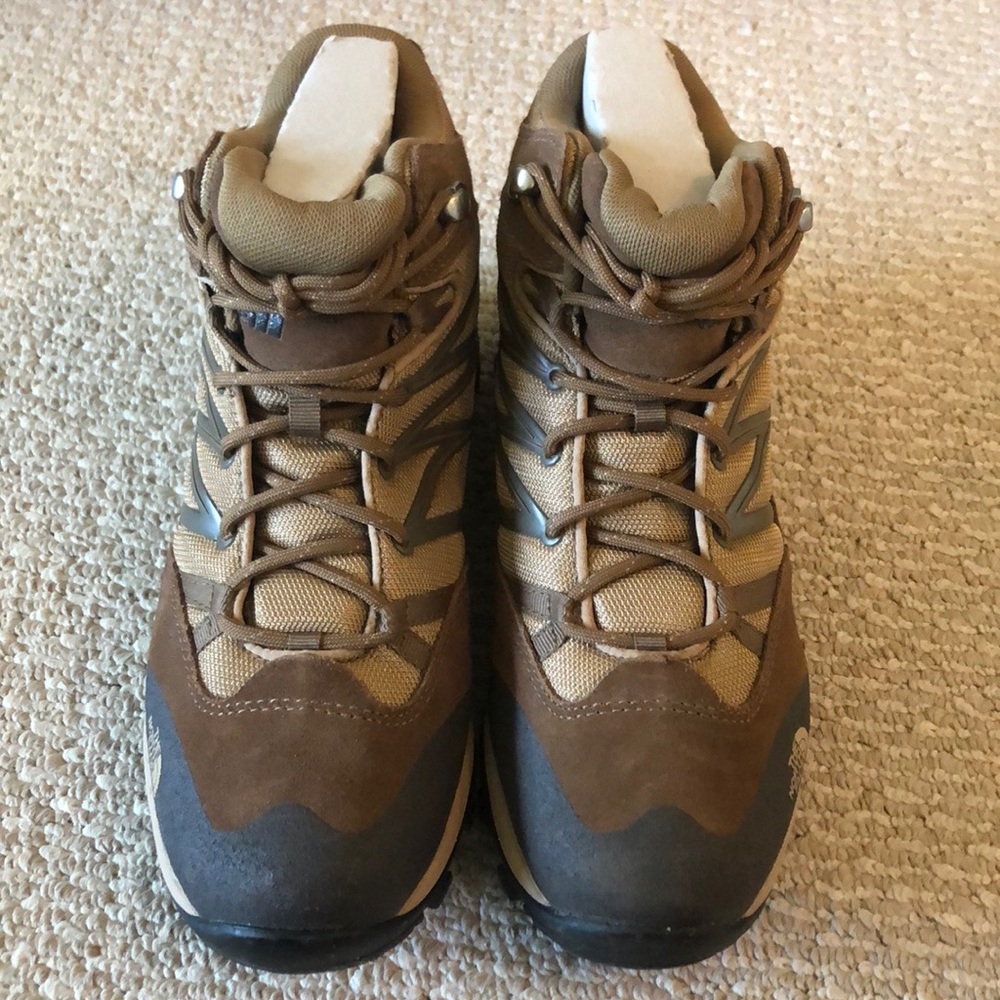 The North face high-top, waterproof hiking boots